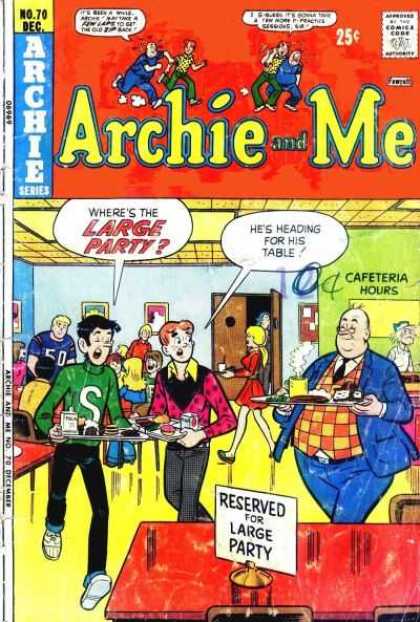 Archie and Me 70 - Jughead - Archie - Cafeteria - Principal - Food