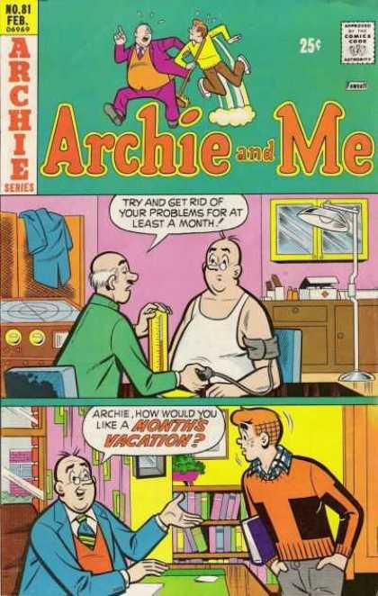Archie and Me 81 - Archie Series - No 81 - Month Vacation - Archies Boss - Doctor