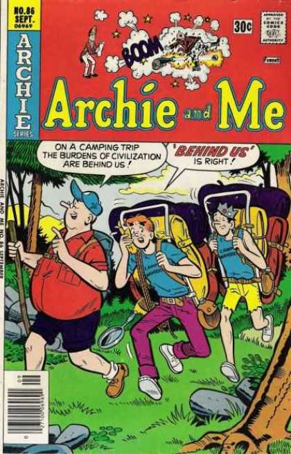 Archie and Me 86 - Campers - Jughead - Yellow Shorts - Woods - Canteen