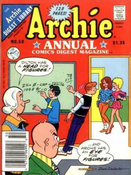 Archie Annual Digest 50 - 128 Pages - 135 - No50 - The Archie Digest Library - 2710006992
