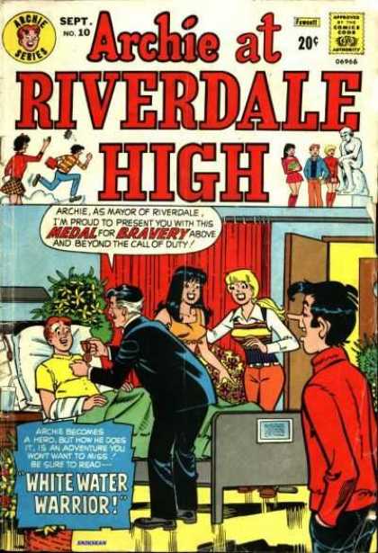Archie at Riverdale High 10 - Man - Teens - Room - Flowers - Door