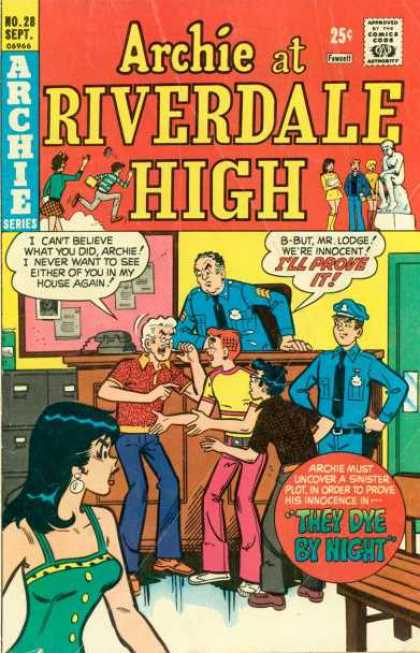 Archie at Riverdale High 28 - Approved By The Comics Code - Archie Series - Woman - Man - Statue