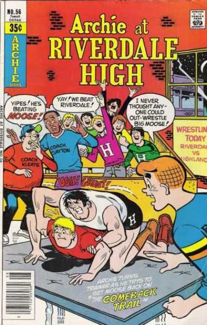Archie at Riverdale High 56 - Teens - Sports - Archie - High School - Wrestling
