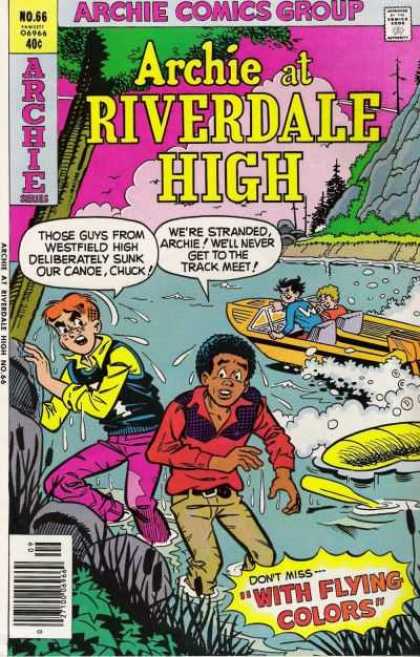 Archie at Riverdale High 66 - Archie Comics - Riverdale High - Boat - With Flying Colors - No 66