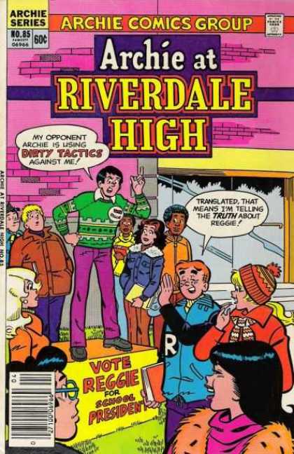 Archie at Riverdale High 85 - Reggie - School President - Teenagers - Candidate - Hat