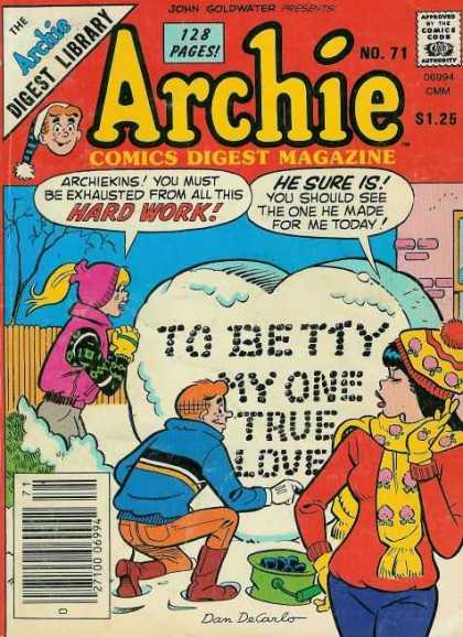 Archie Comics Digest 71