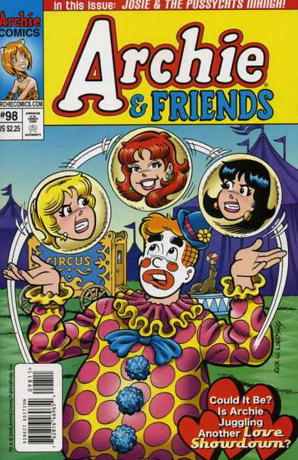 Archie & Friends 98 - Betty - Veronica - Clown - Juggling - Circus