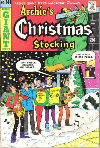 Archie Giant Series 144 - Archie - Humor - Teenagers - Christmas - Caroling