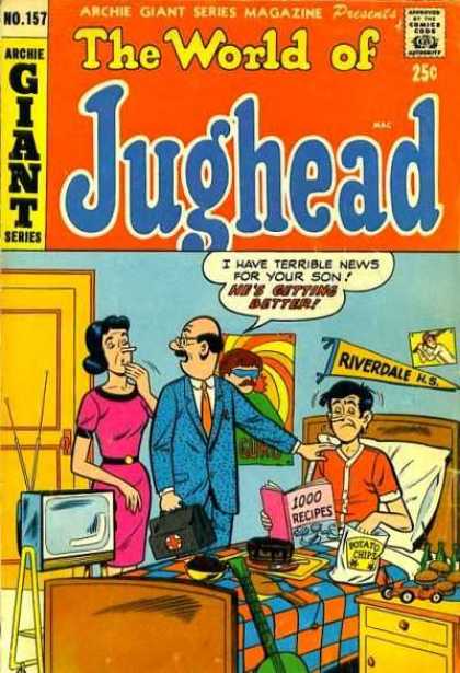 Archie Giant Series 157 - Teens - Sick - Tyipical Teen - Growing Up - Girl Troubles