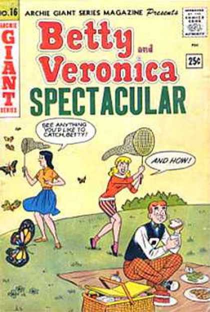 Archie Giant Series 16 - No 16 - Betty And Veronica - Spectacular - 25c