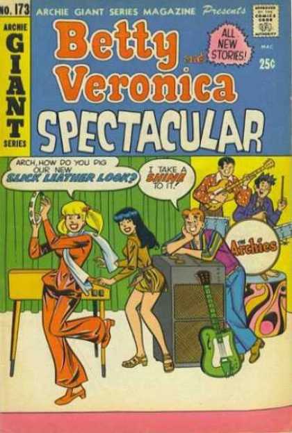 Archie Giant Series 173 - Approved By The Comics Code Authority - No173 - Betty - Veronica - Musical Instrument
