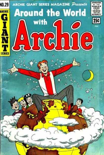 Archie Giant Series 29 - World - Veronica - Jughead - Moon - Clouds