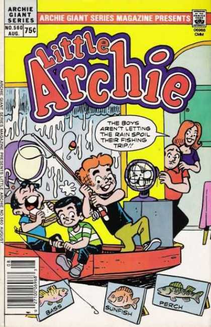 Archie Giant Series 560 - Archie - Humor - Children - Fishing - Digest