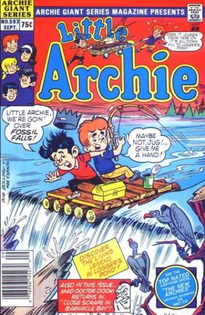 Archie Giant Series 583 - Raft - Fishing - Fossil Falls - The Living Legend In Loggers Pond - Doctor Doom