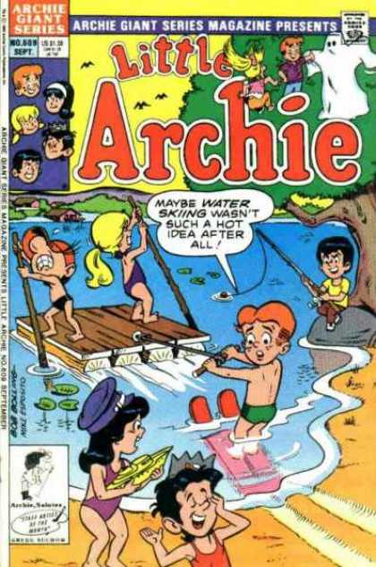 Archie Giant Series 609 - Archie - Water - Under The Tree - Playing In Water - Enjoy