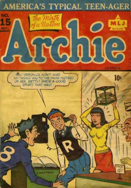 Archie 15 - The Mirth Of A Nation - Teenager - Veronica - Prom - Jughead