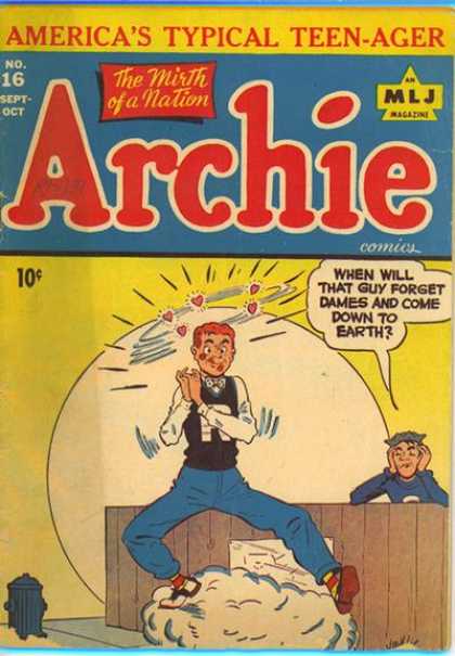 Archie 16 - The Mirth Of A Nation - Fence - Fire Hydrant - Americas Typical Teen-ager - Love