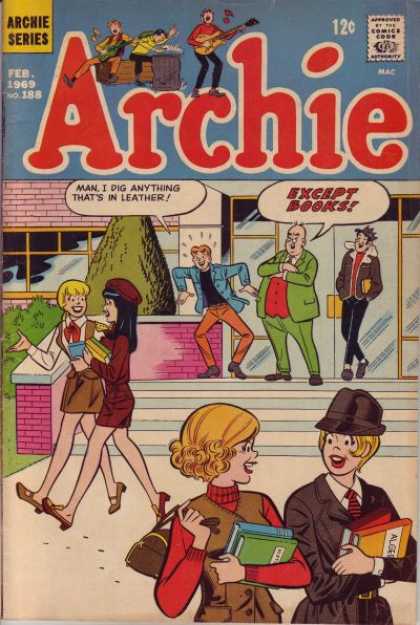 Archie 188 - School - Leather - Girls - Jughead - Books