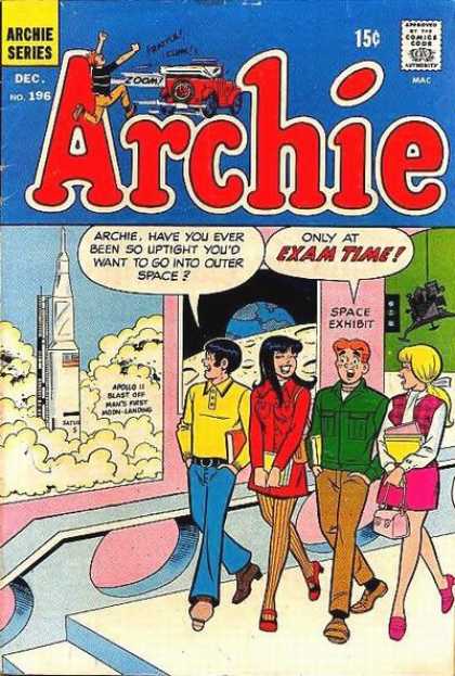 Archie 196 - Archie - Archie Comics - Exams - High School - Space