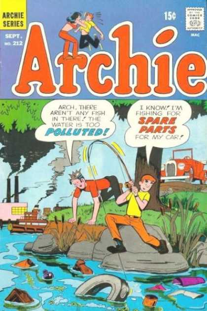Archie 212 - Waste - Fishing - Two Boys - Silly - Car Parts