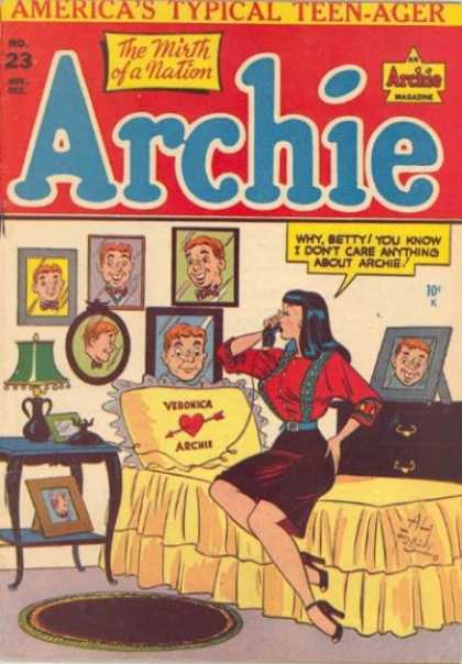 Archie 23 - Americas Typical Teen-ager - Woman - Portraits - Bed - Telephone