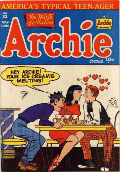 Archie 32 - Americas Typical Teen-ager - May-june - Mirth Of A Nation - Man - Woman