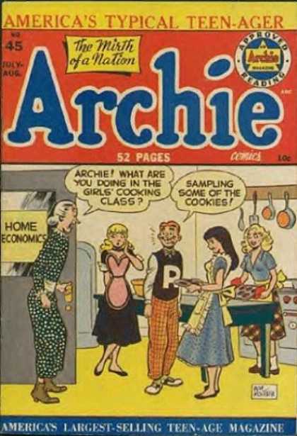 Archie 45 - Teens - Teacher - Cookies - Aprons - Stove