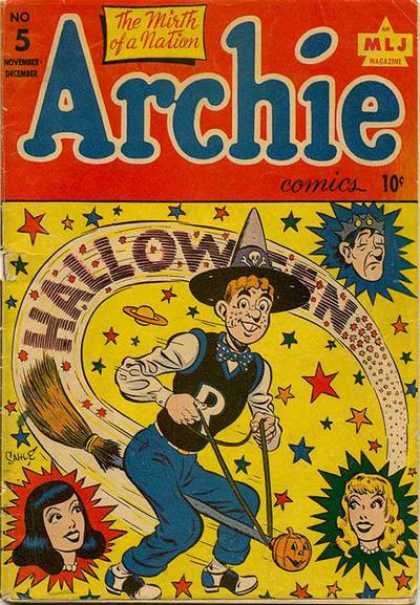 Archie 5 - The Mirth Of A Nation - Halloween - Pumpkin - Brum - People