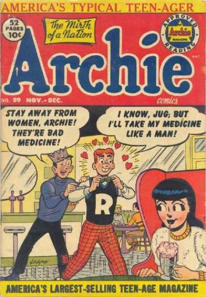 Archie 59 - Hearts - Jug - Archie - Malt Shop - Milkshake