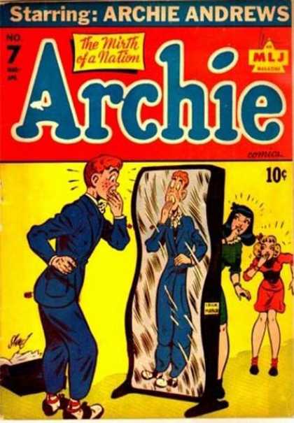 Archie 7 - Betty - Veronica - Mirror - Suit - Book