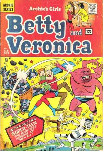 Archie's Girls Betty and Veronica 118 - Monster - Punch - Super-teen