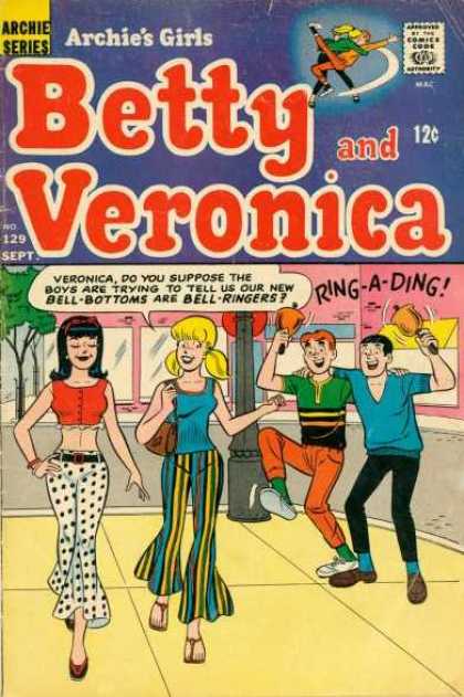 Archie's Girls Betty and Veronica 129