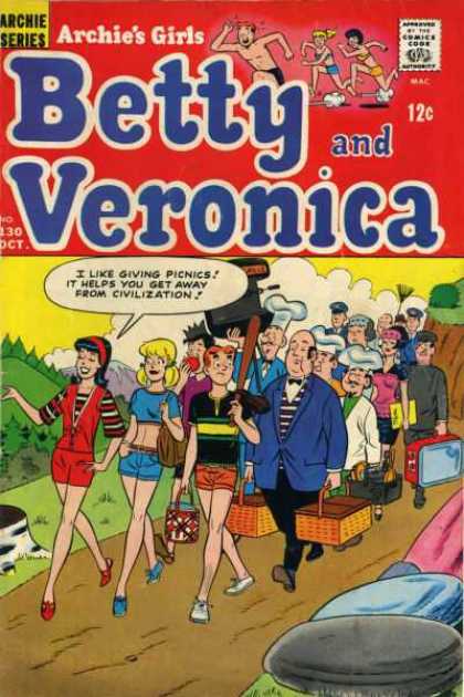 Archie's Girls Betty and Veronica 130