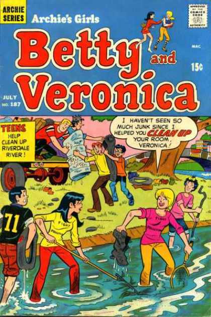 Archie's Girls Betty and Veronica 187
