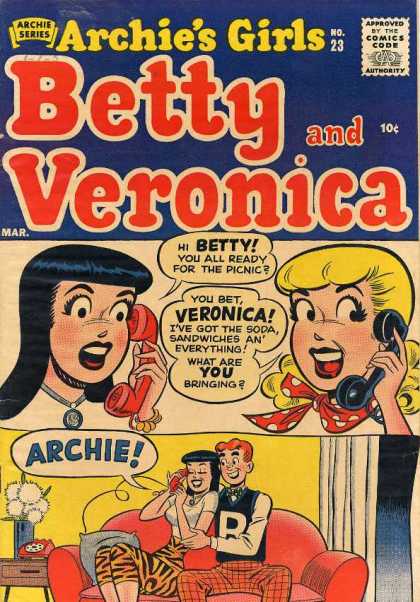 Archie's Girls Betty and Veronica 23