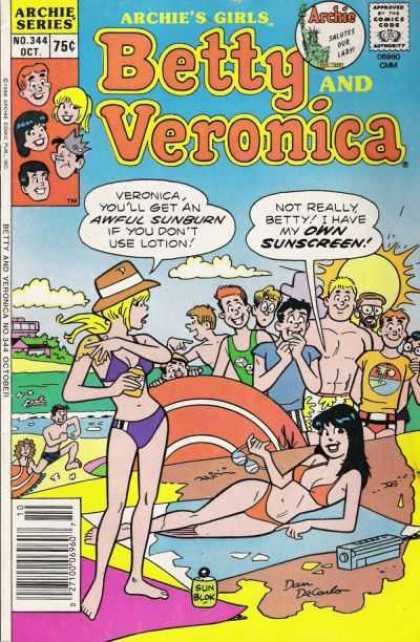 Archie's Girls Betty and Veronica 344