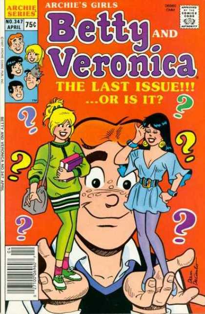 Archie's Girls Betty and Veronica 347