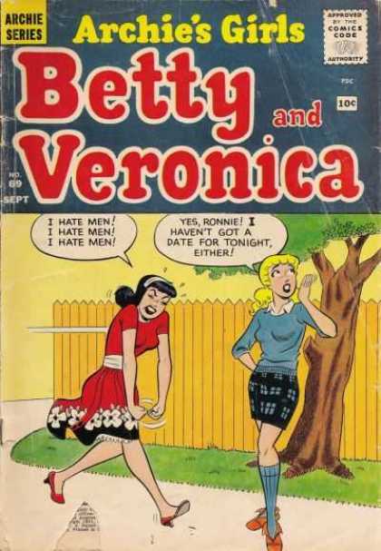 Archie's Girls Betty and Veronica 69