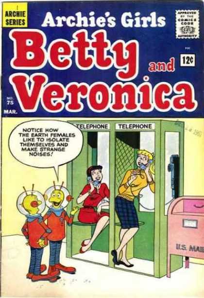 Archie's Girls Betty and Veronica 75