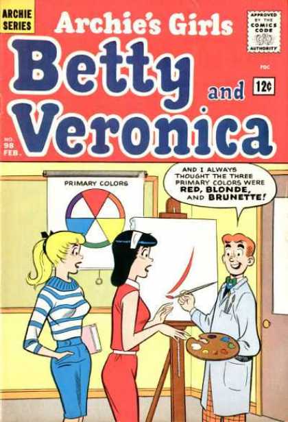 Archie's Girls Betty and Veronica 98