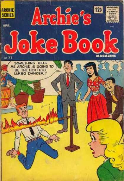 Archie's Joke Book 77 - Series - Magazine - No 77 - Archie - Limbo Dancer