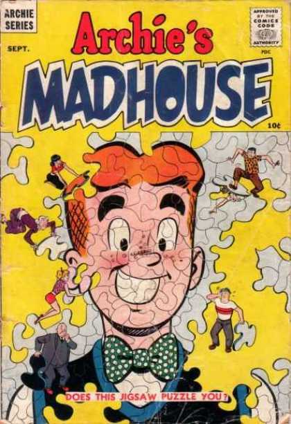 Archie's Madhouse 1 - Archie Series - Approved By The Comics Code - Puzzle - Man - Jigsaw