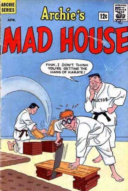 Archie's Madhouse 32 - Fink - Instructor - Karate - Board - Saw