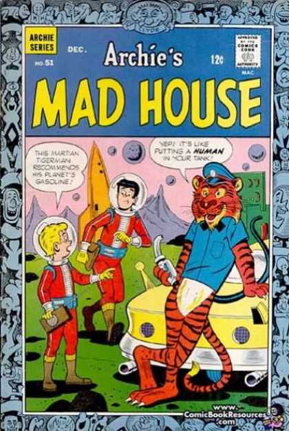 Archie's Madhouse 51 - Archie Series - Dec - 12c - No 51 - Wwwcomicbookresourcescom