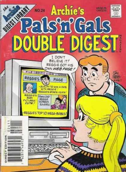 Archie's Pals 'n Gals Double Digest 24 - Reggie - Betty - Screen - Pc - Blonde