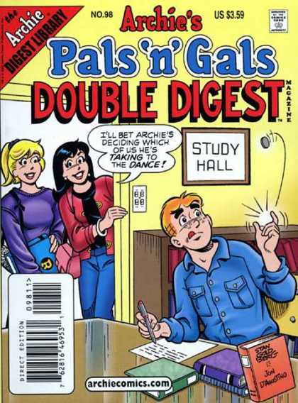 Archie's Pals 'n Gals Double Digest 98 - Archie - No 98 - Double Digest - Study Hall - Dance