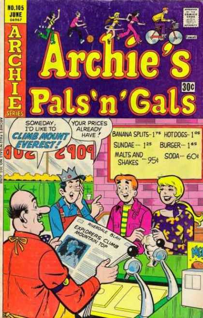 Archie's Pals 'n Gals 105
