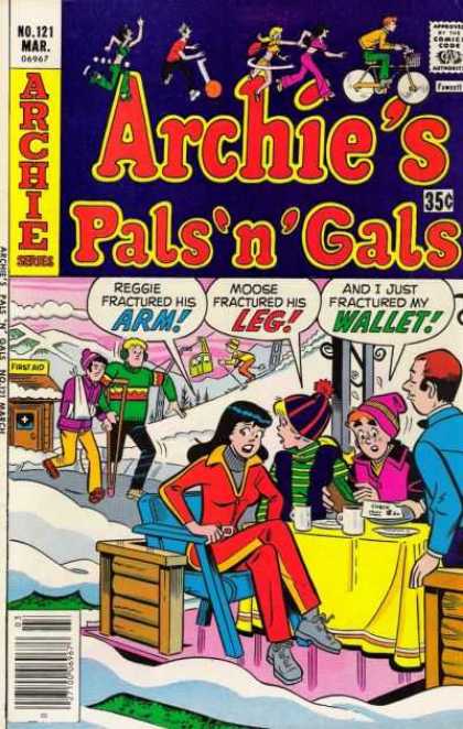 Archie's Pals 'n Gals 121 - Snow - Ski - Fractured Arm - Fractured Leg - Cocoa