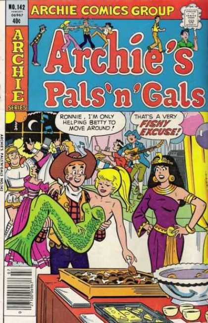 Archie's Pals 'n Gals 142 - Betty - 40 Cents - Speech Bubble - Veronica - Blonde