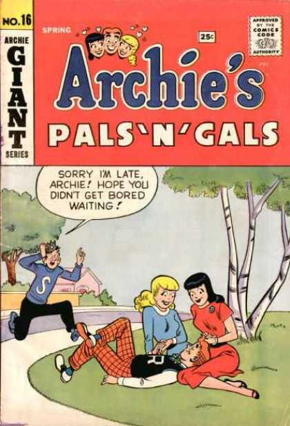Archie's Pals 'n Gals 16 - Teens - Street - House - Tree - Grass